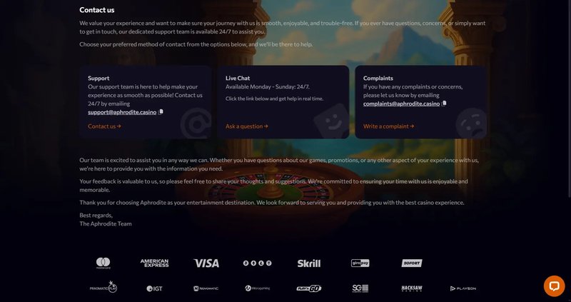 Un aperçu de aphrodite casino app